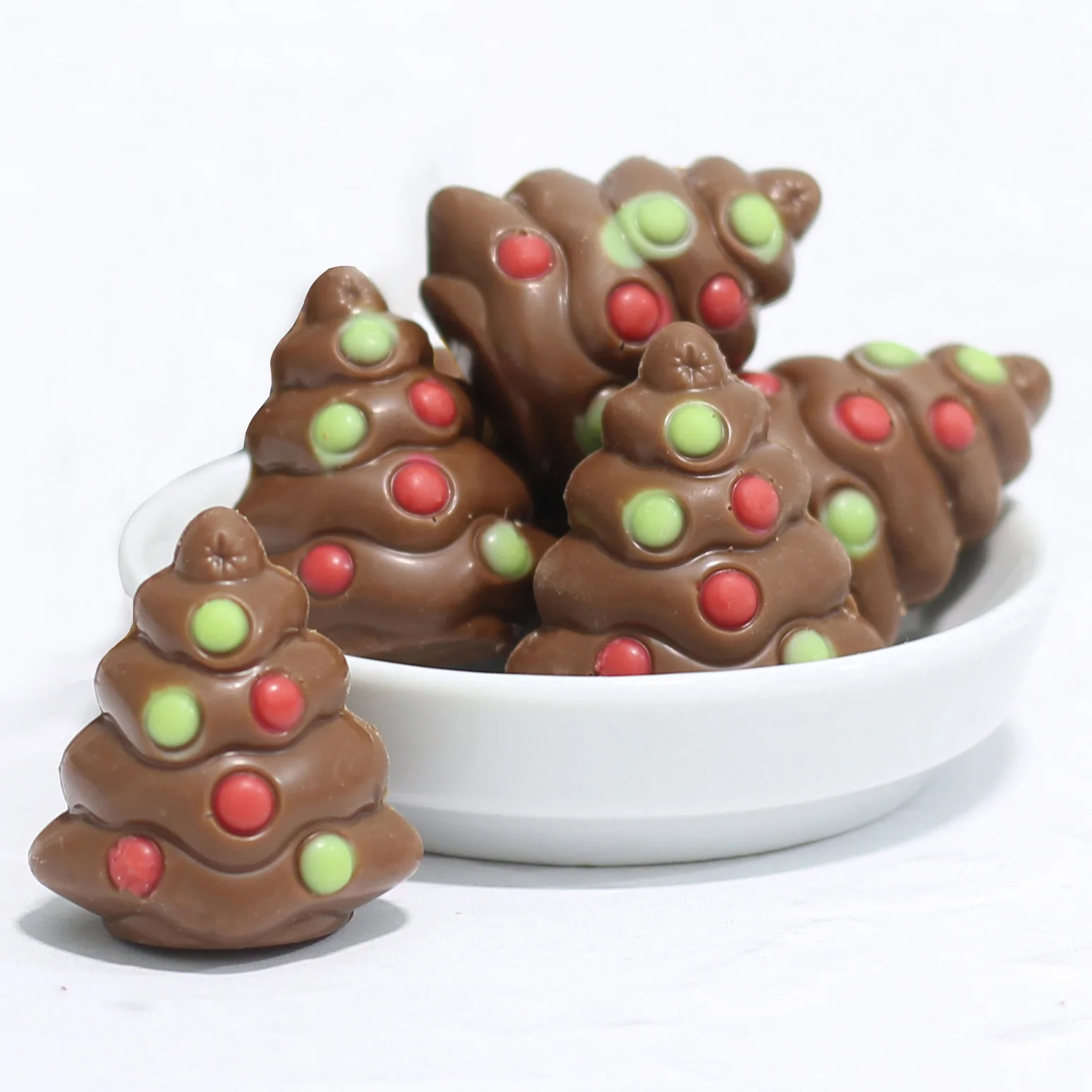 PRALINE CHOCOLATE CHRISTMAS TREE BOX | MILK - Image 2