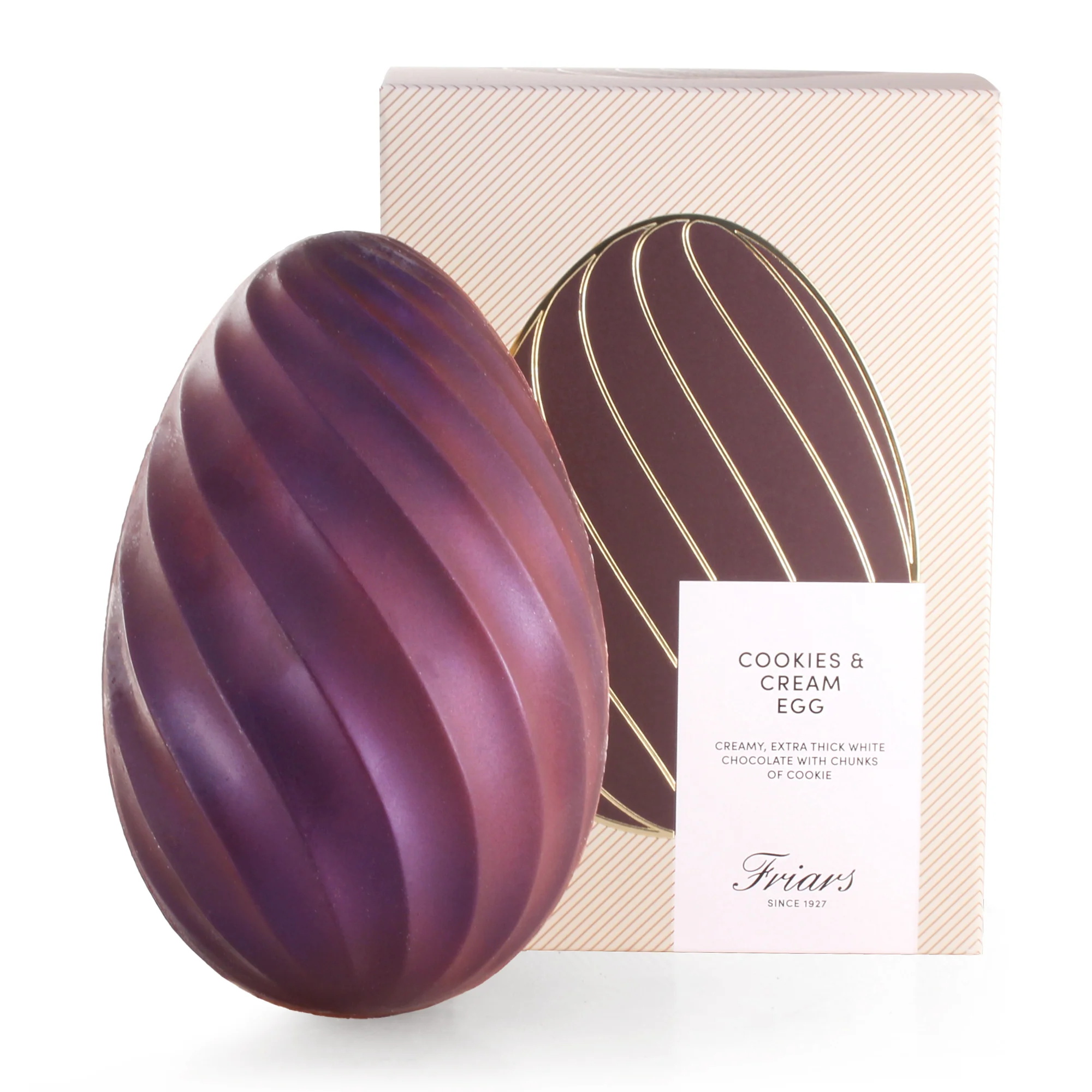 COOKIES & CREAM CHOCOLATE EASTER EGG
