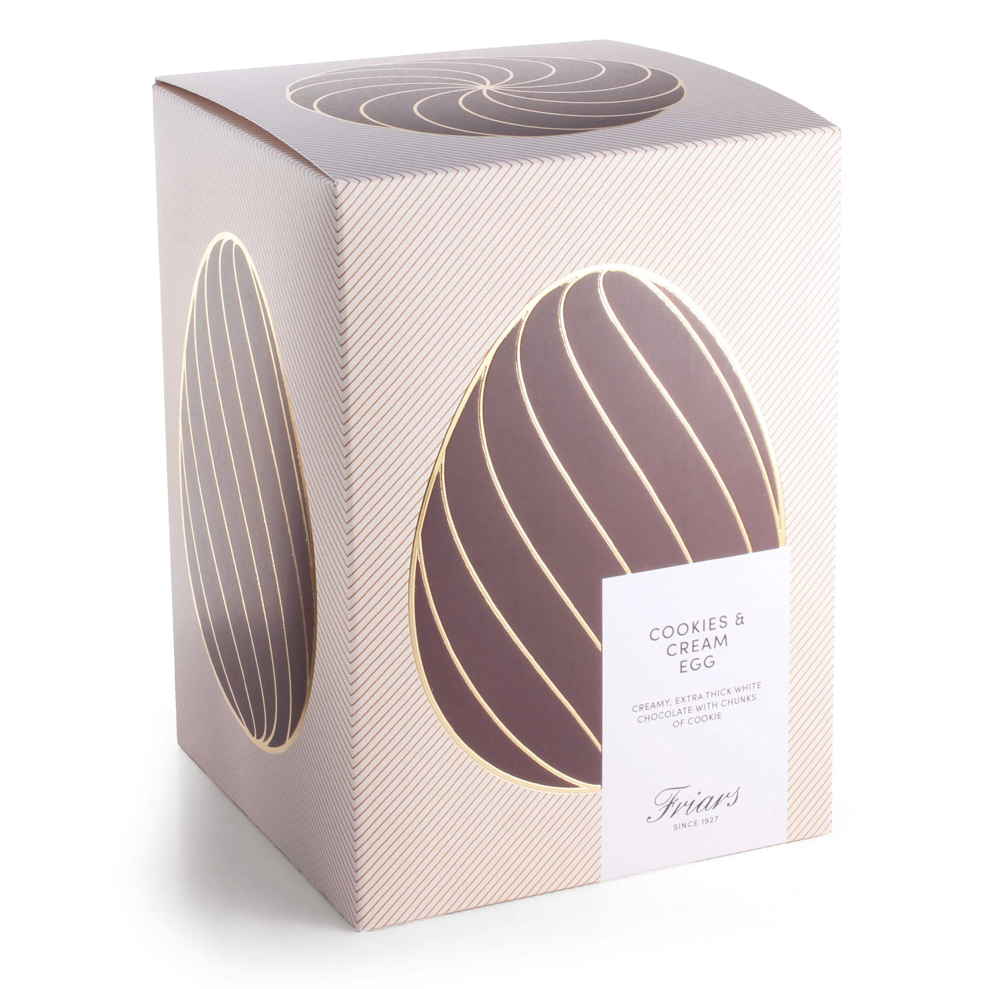 COOKIES & CREAM CHOCOLATE EASTER EGG - Image 4
