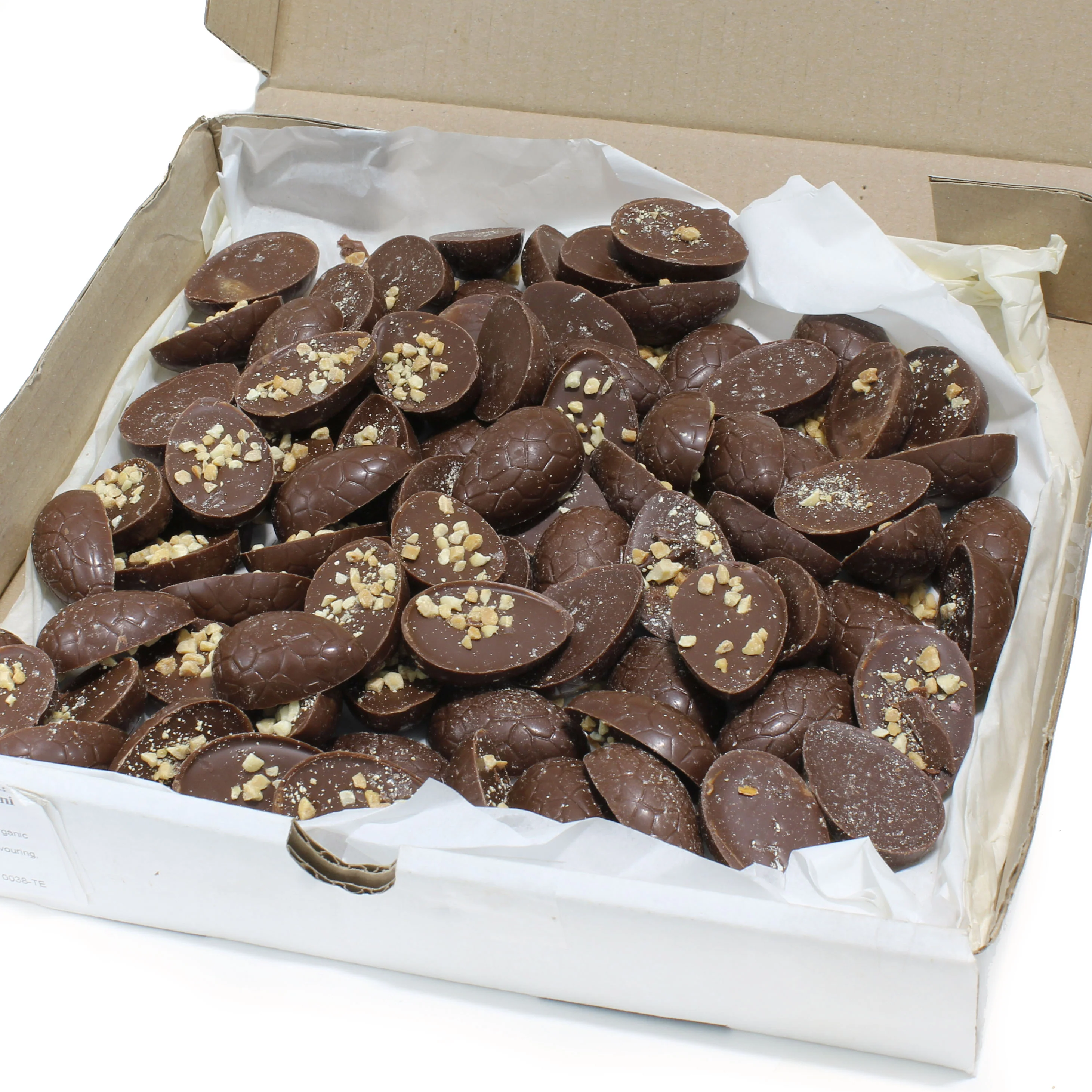 VEGAN CHOCOLATE PEANUT BUTTER EASTER EGGS - OVER PRODUCTION