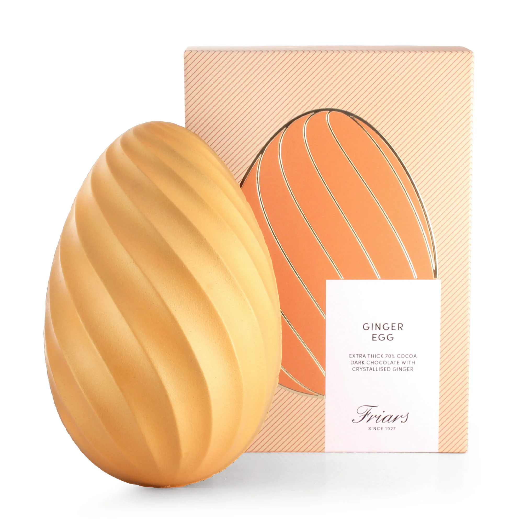 GINGER DARK CHOCOLATE EASTER EGG