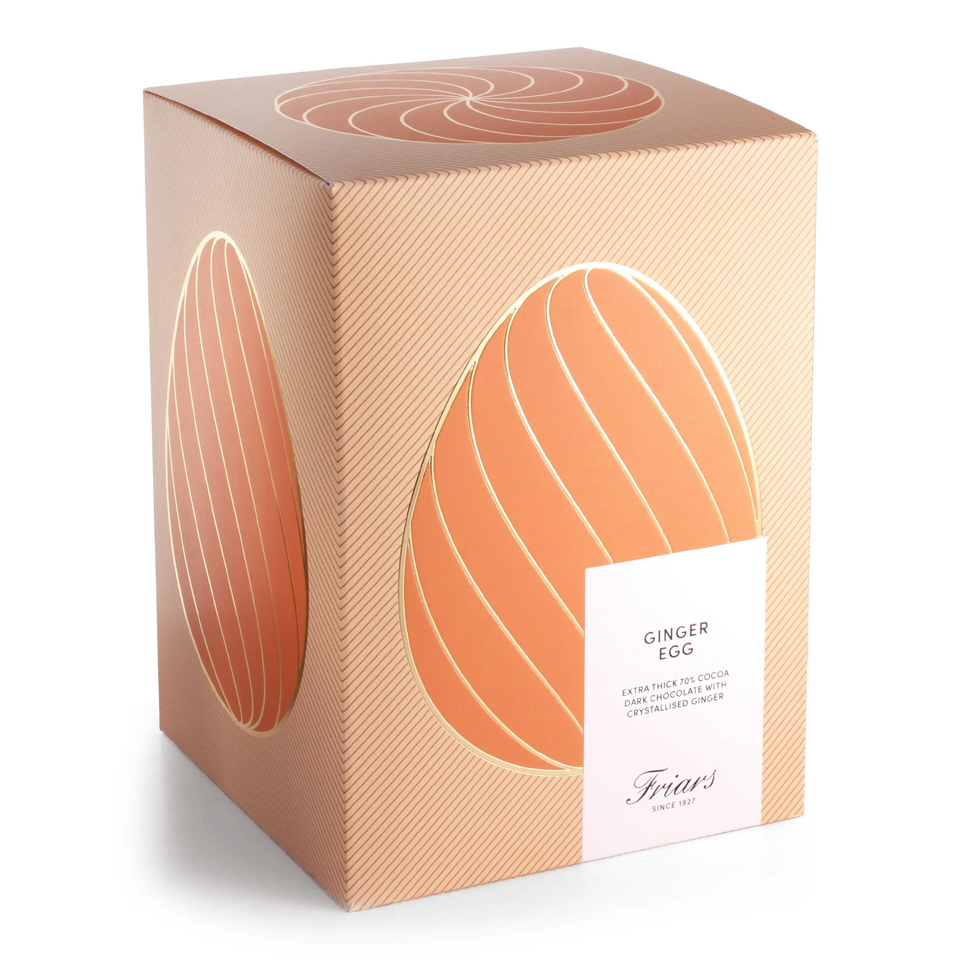 GINGER DARK CHOCOLATE EASTER EGG - Image 4