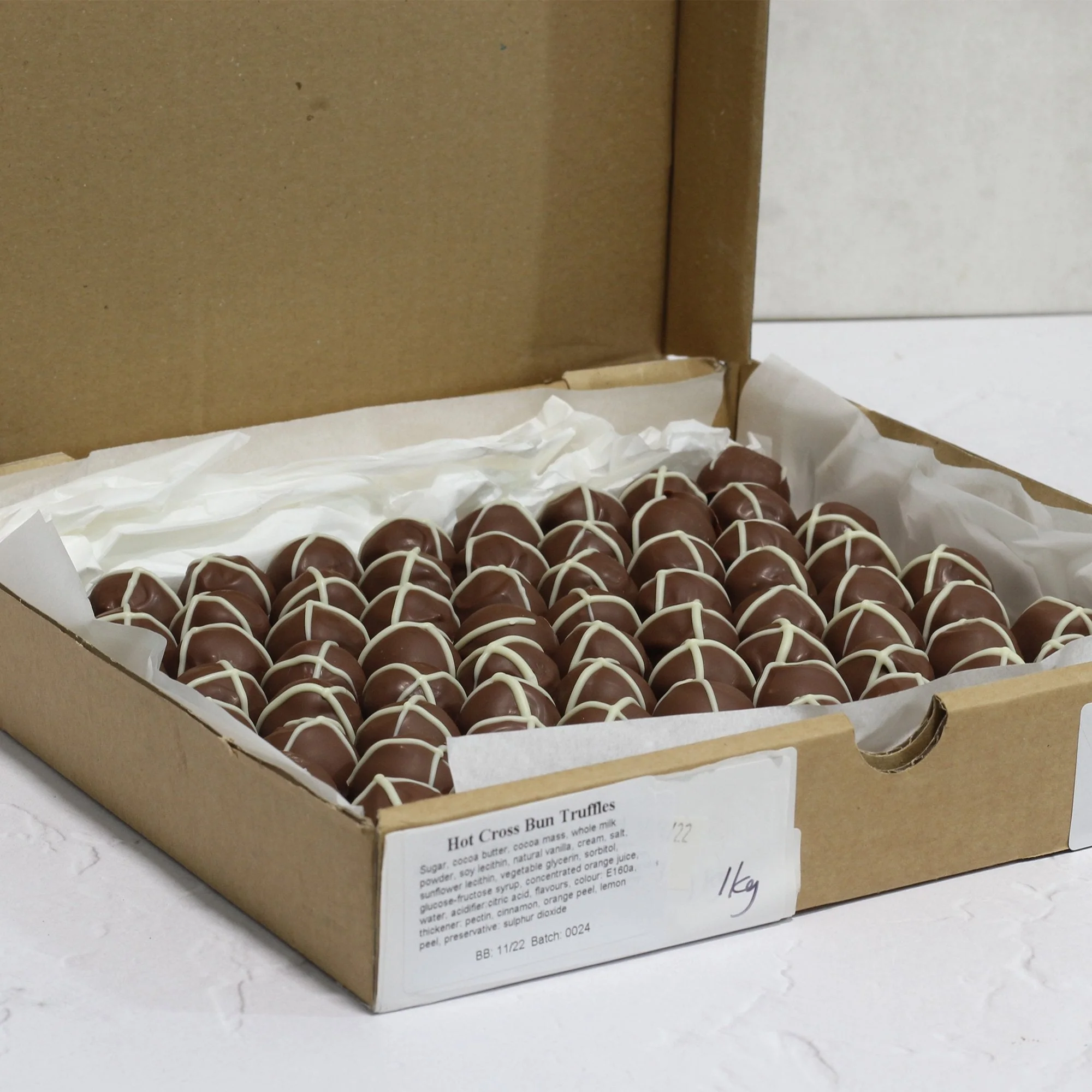 HOT CROSS BUN TRUFFLES - OVER PRODUCTION