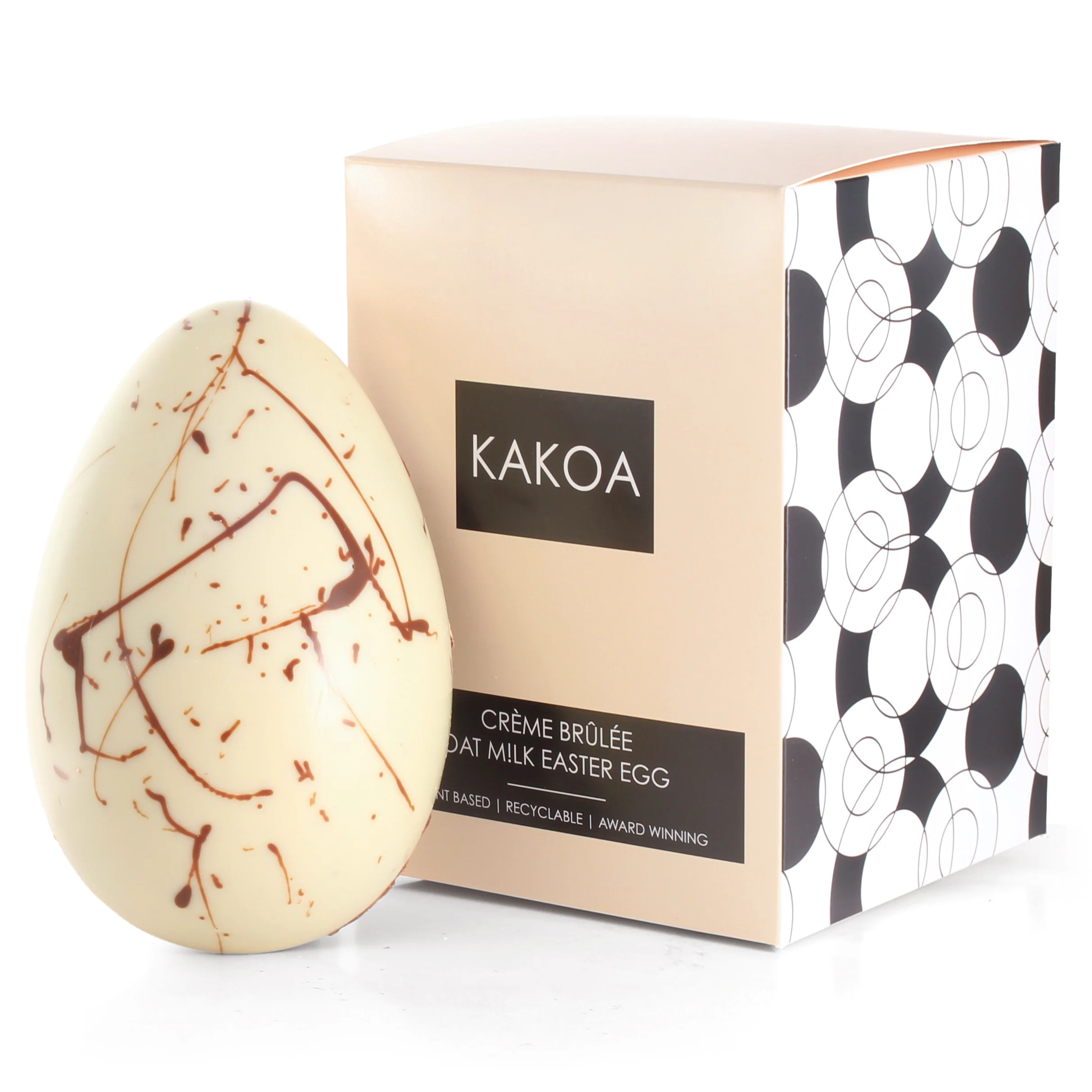 KAKOA VEGAN CREME BRULEE OAT M!LK EASTER EGG