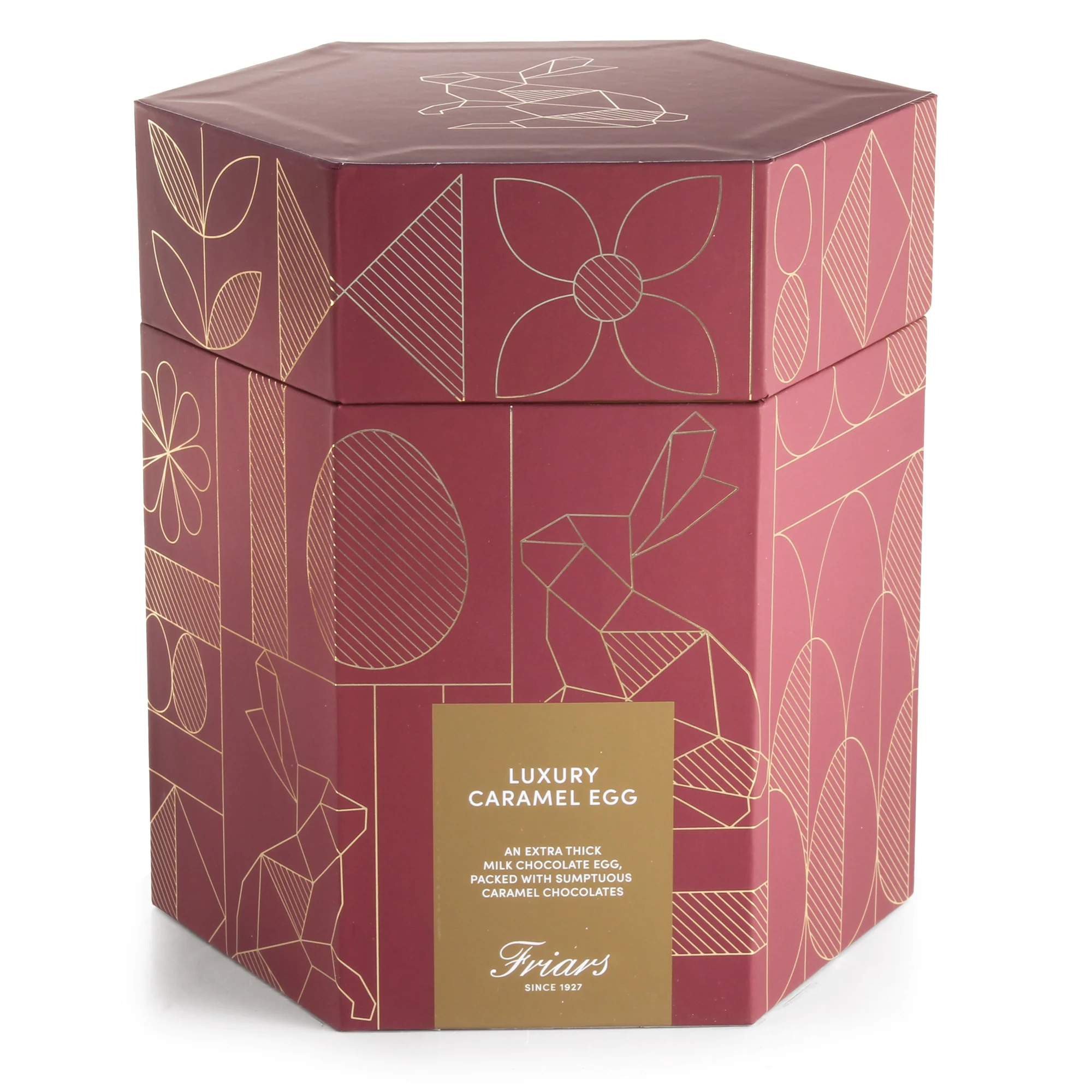 LUXURY CARAMEL CHOCOLATE EASTER EGG - Image 2