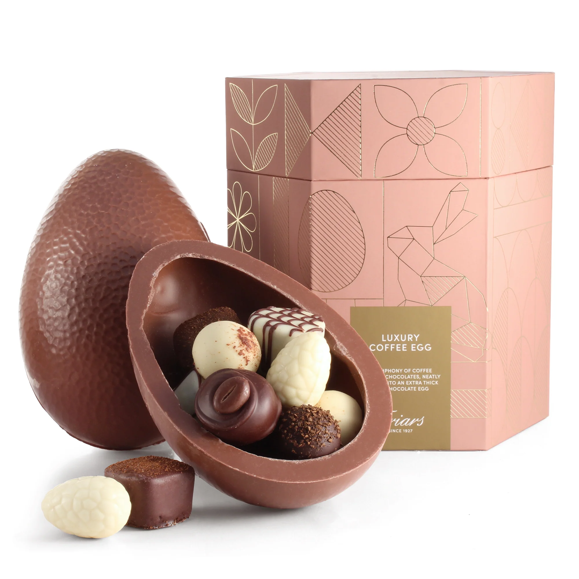 LUXURY COFFEE CHOCOLATE EASTER EGG