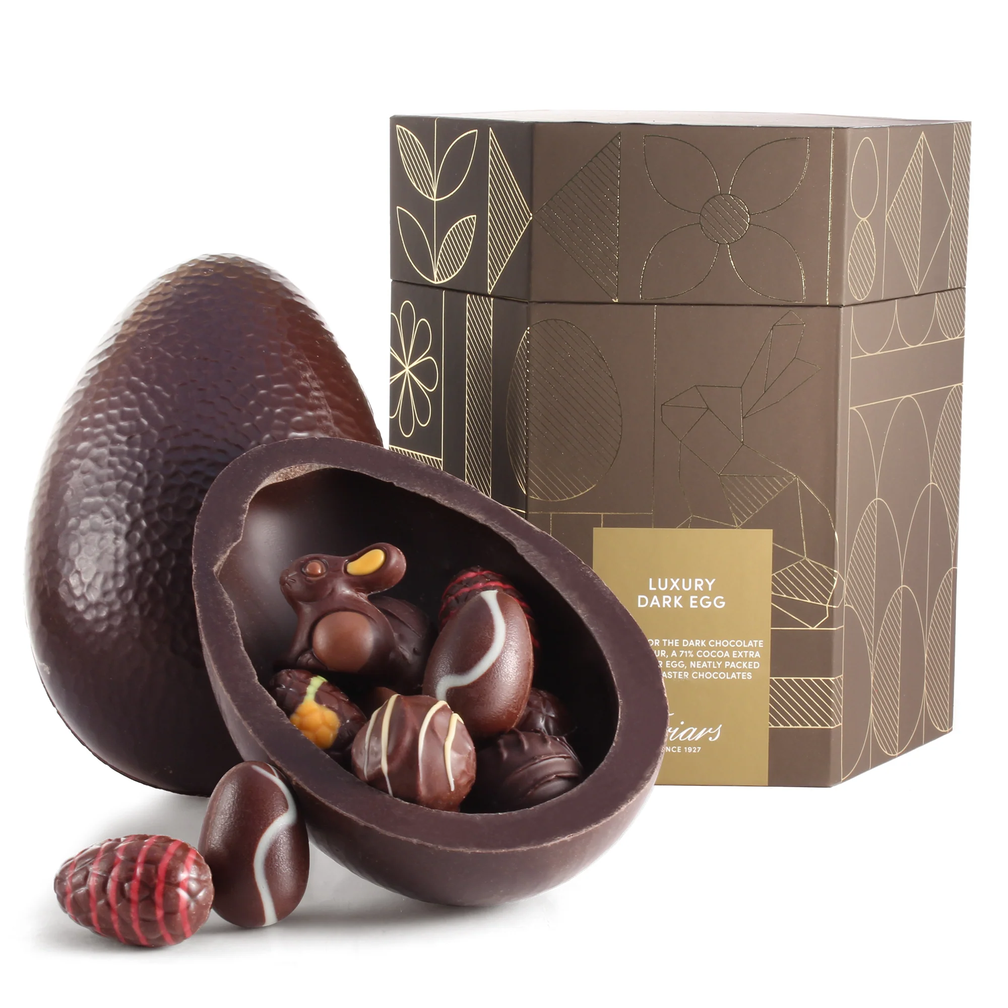 LUXURY DARK CHOCOLATE EASTER EGG