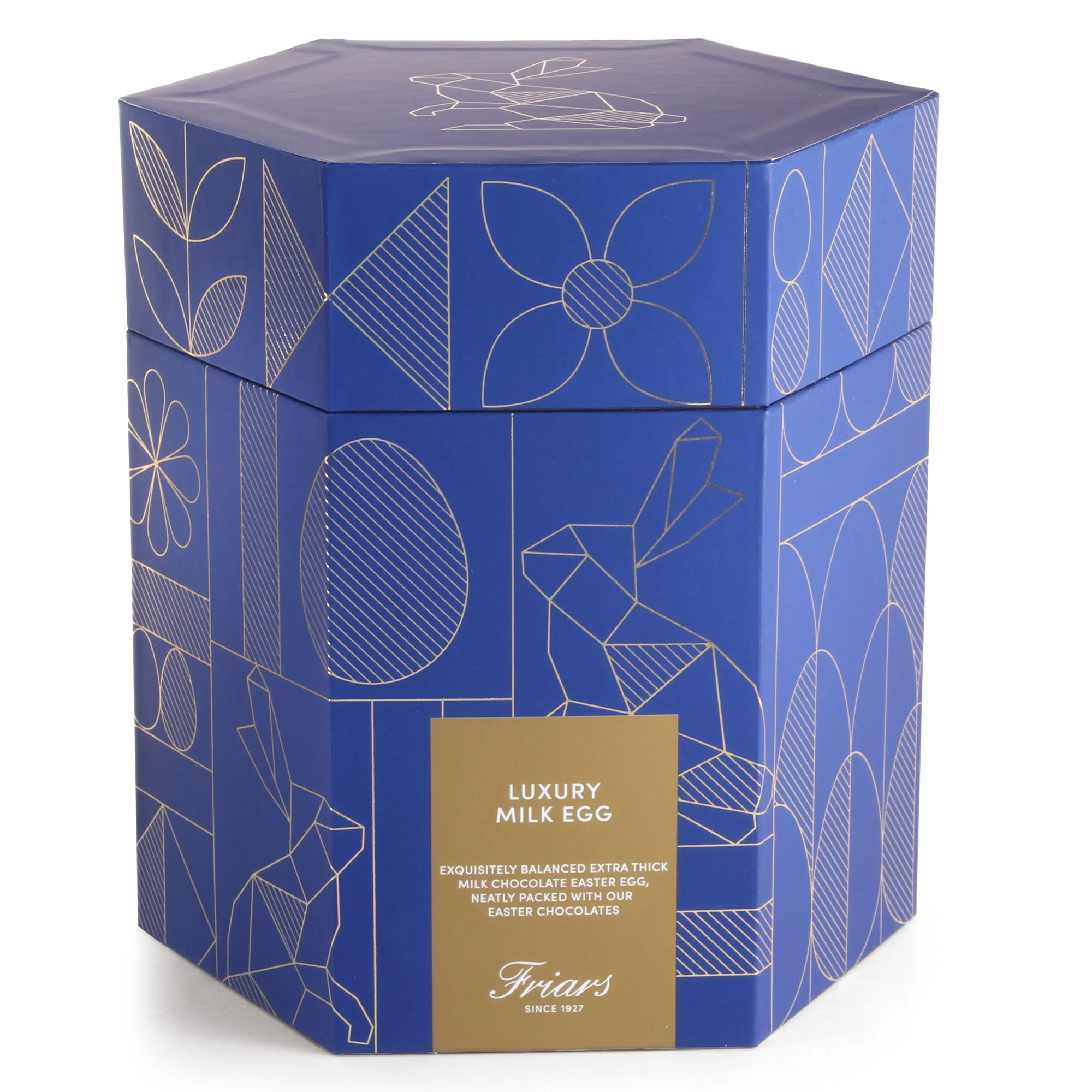 LUXURY MILK CHOCOLATE EASTER EGG - Image 2