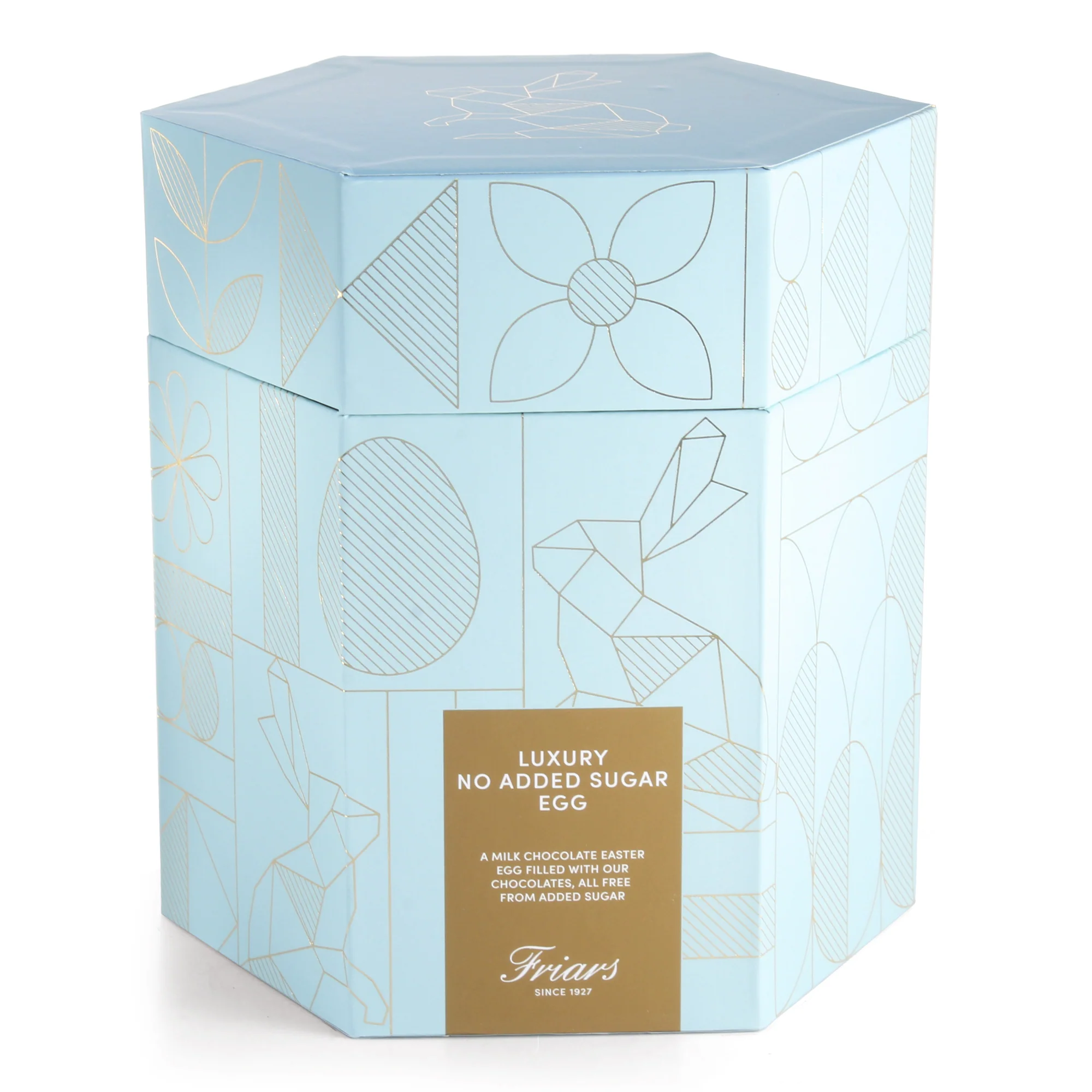 LUXURY NO ADDED SUGAR CHOCOLATE EASTER EGG - Image 2