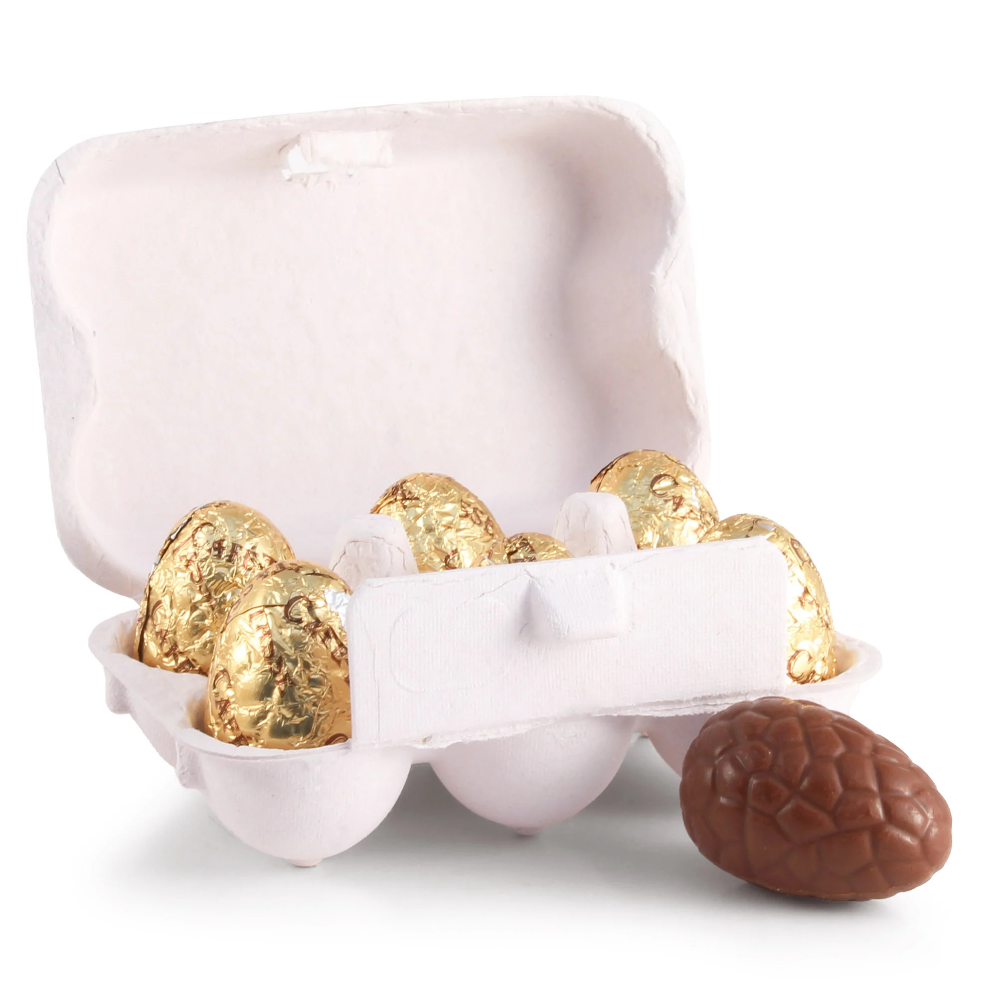 MINI PRALINE EASTER EGGS | 6 CHOCOLATES