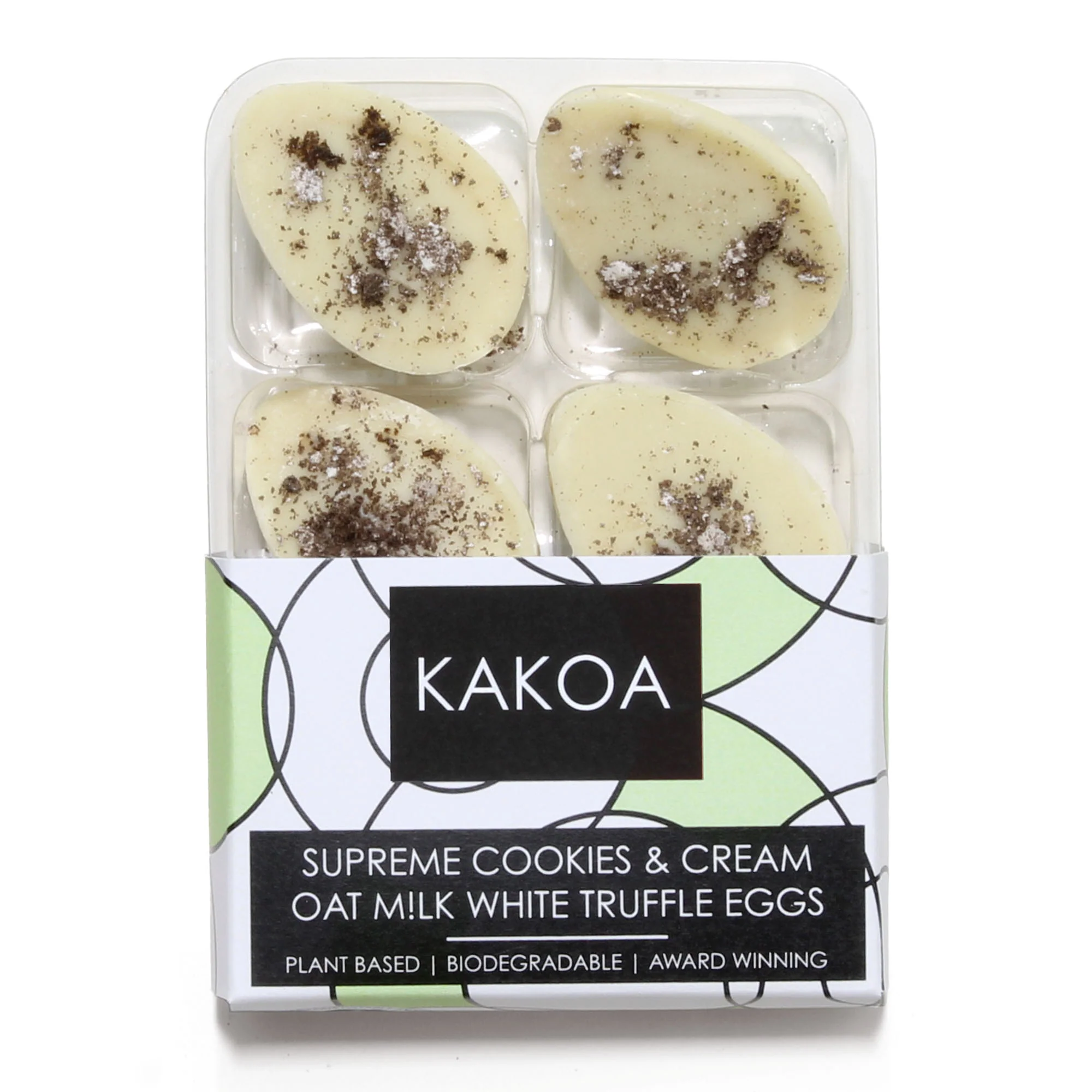 VEGAN COOKIES & CREAM TRUFFLE EASTER EGGS - Image 2
