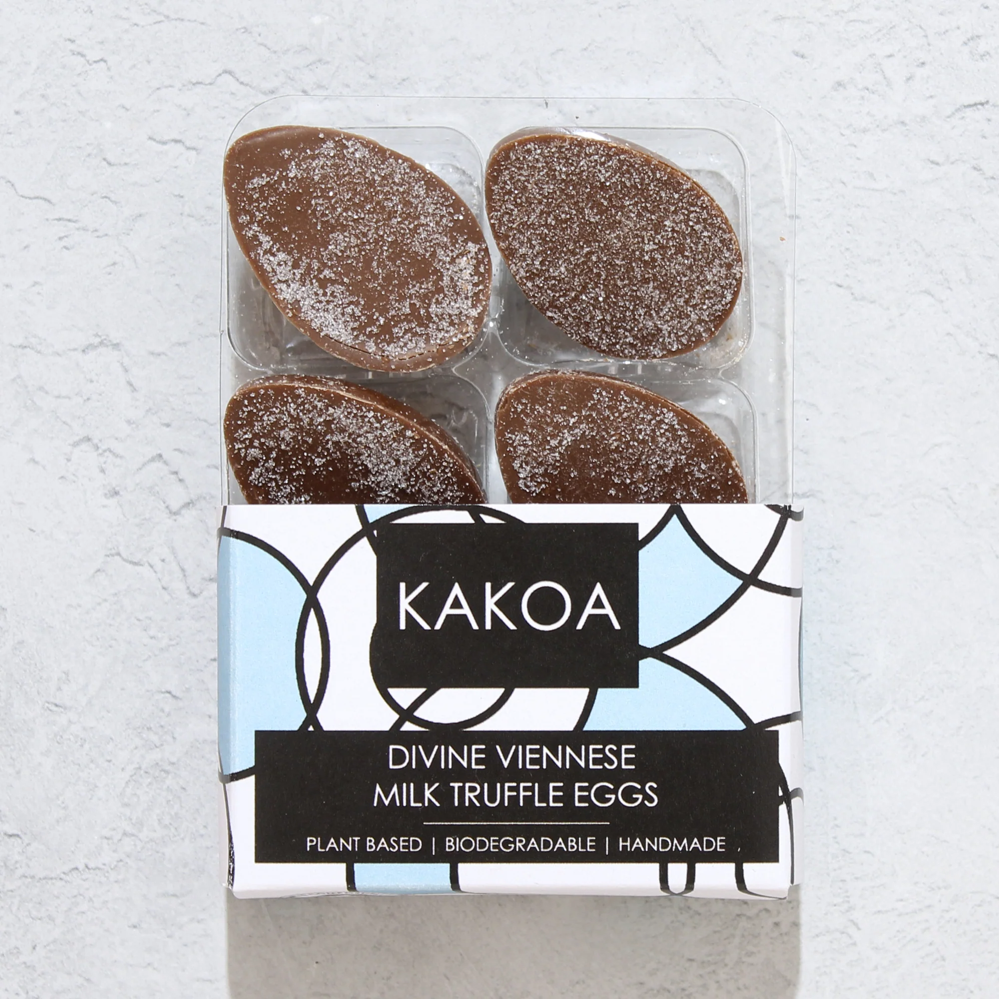 KAKOA VEGAN VIENNESE M!LK CHOCOLATE TRUFFLE EASTER EGGS - Image 2