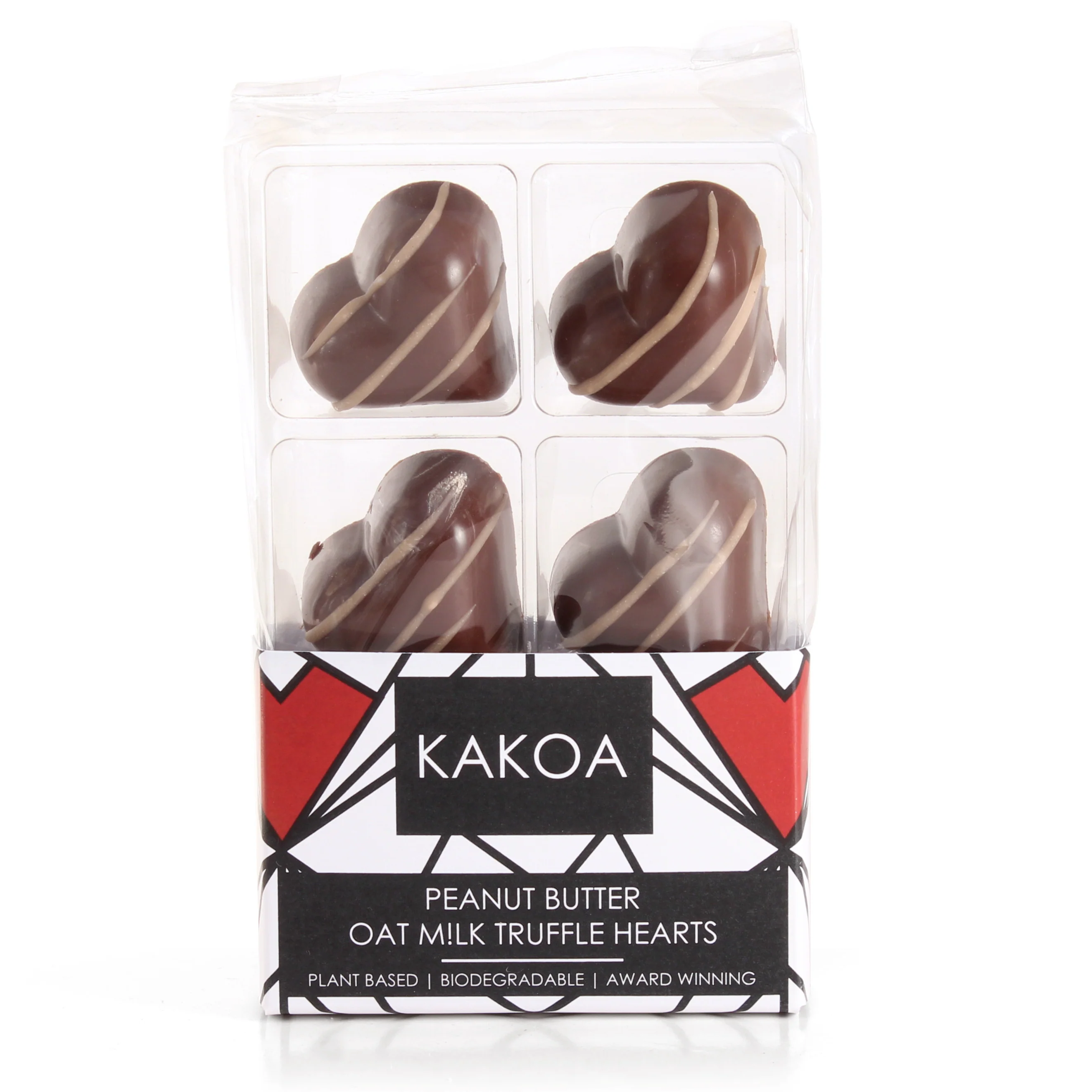 KAKOA VEGAN PEANUT BUTTER CHOCOLATE HEARTS - Image 2
