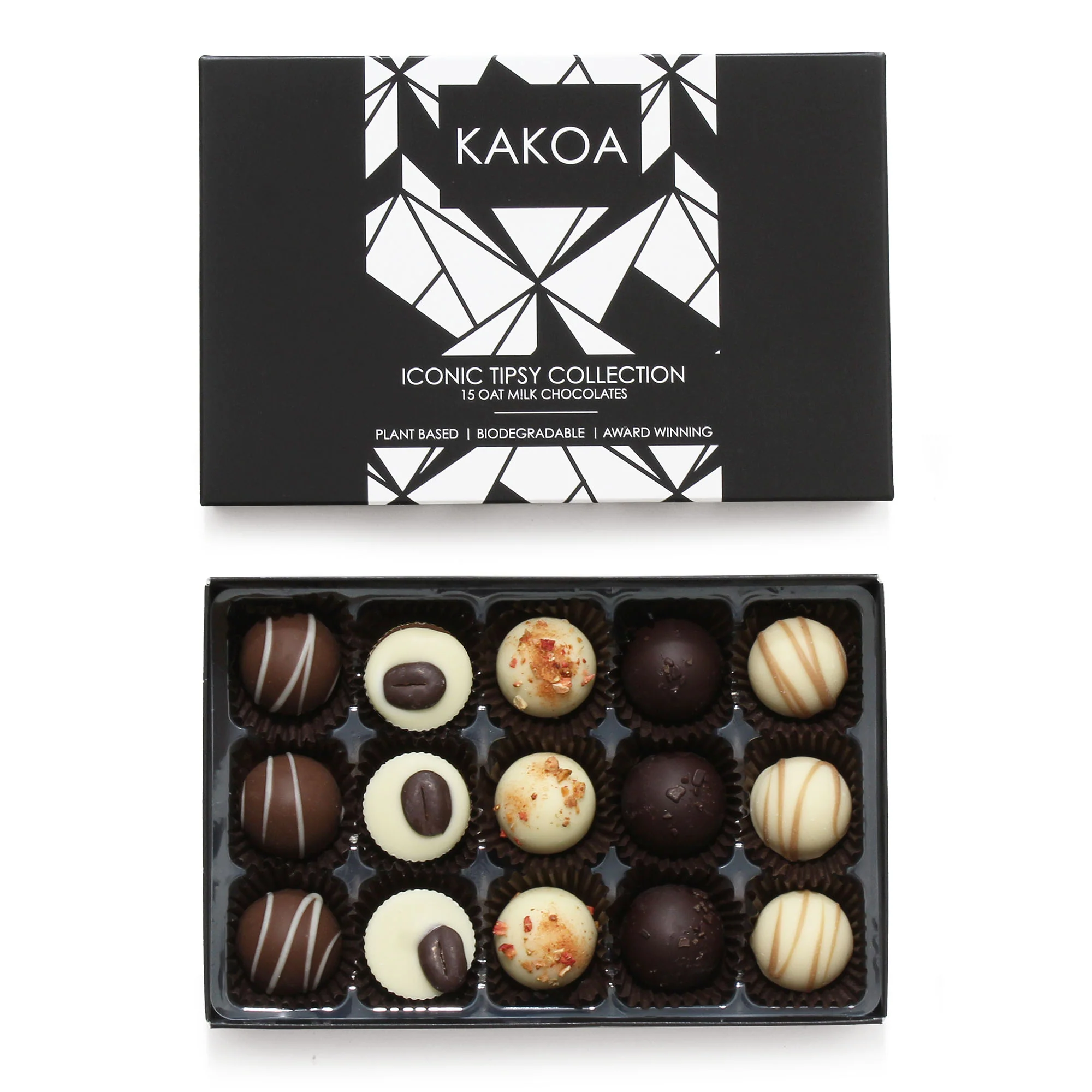 KAKOA VEGAN TIPSY COLLECTION | 15 CHOCOLATE BOX
