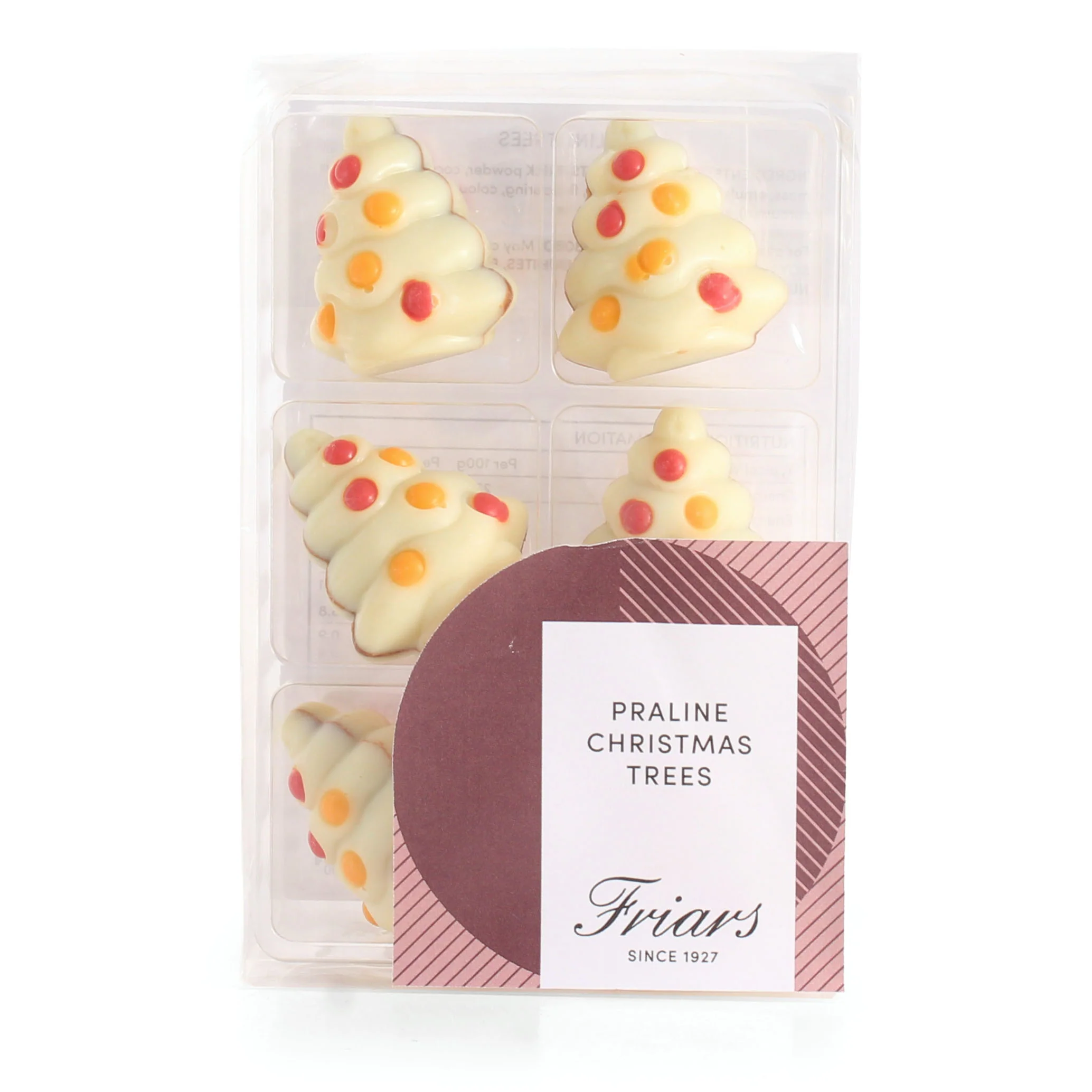 CHOCOLATE PRALINE CHRISTMAS TREES | WHITE - Image 2